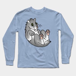 Cute Homotherium (Grey Version) Long Sleeve T-Shirt